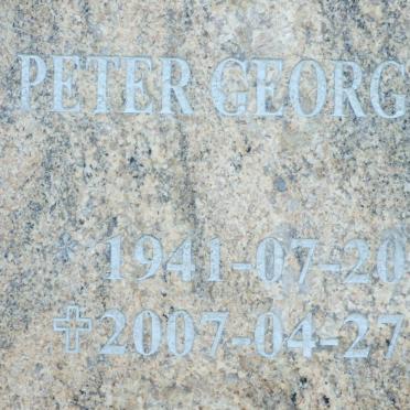 ANFIELD Peter George 1941-2007