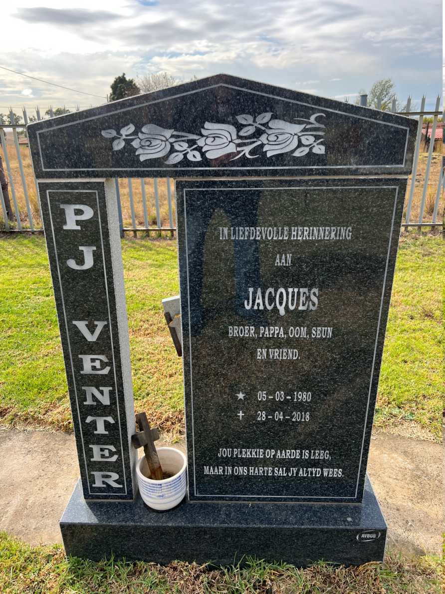 VENTER P.J. 1980-2018