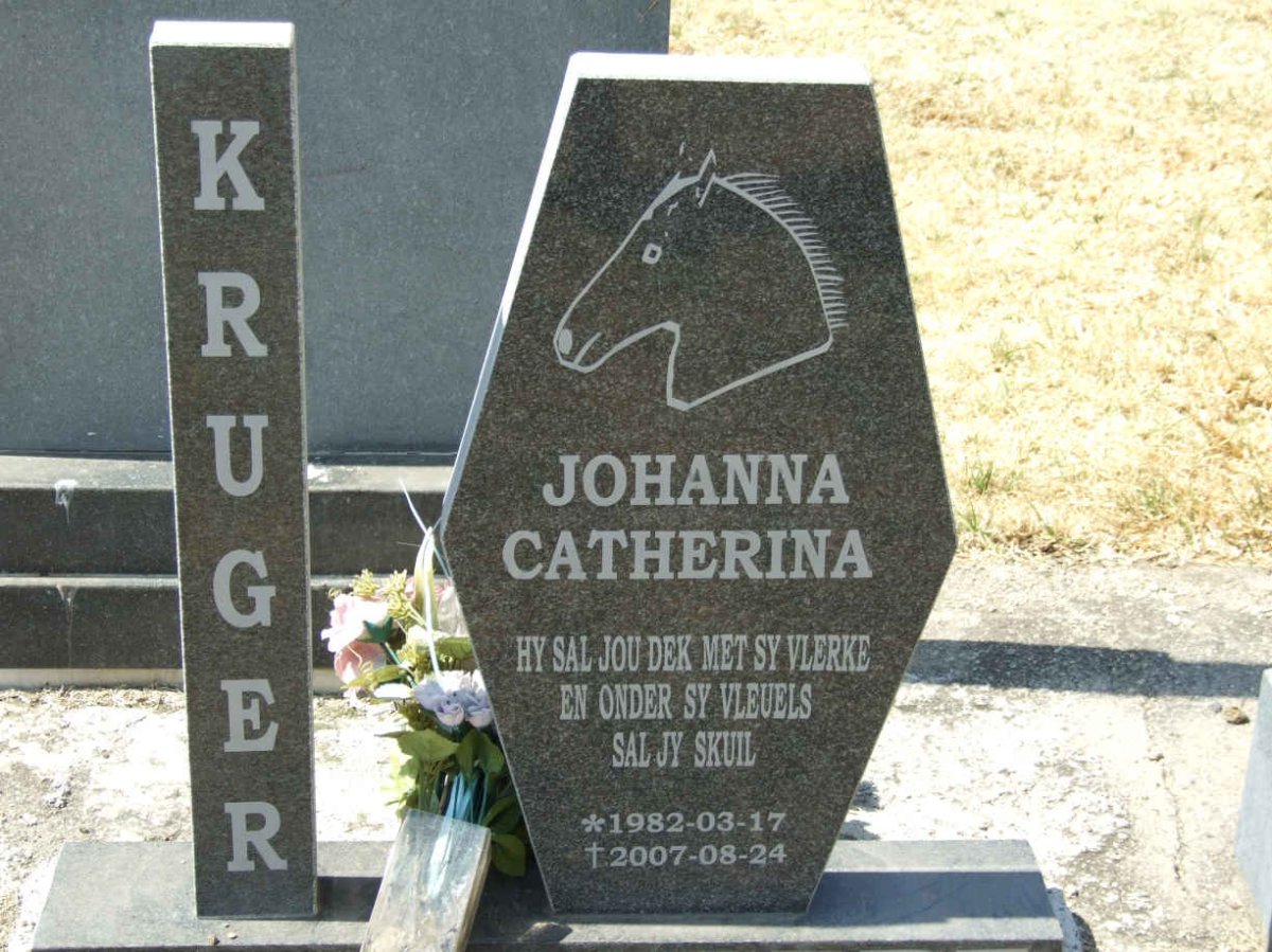 KRUGER Johanna Catherina 1982-2007