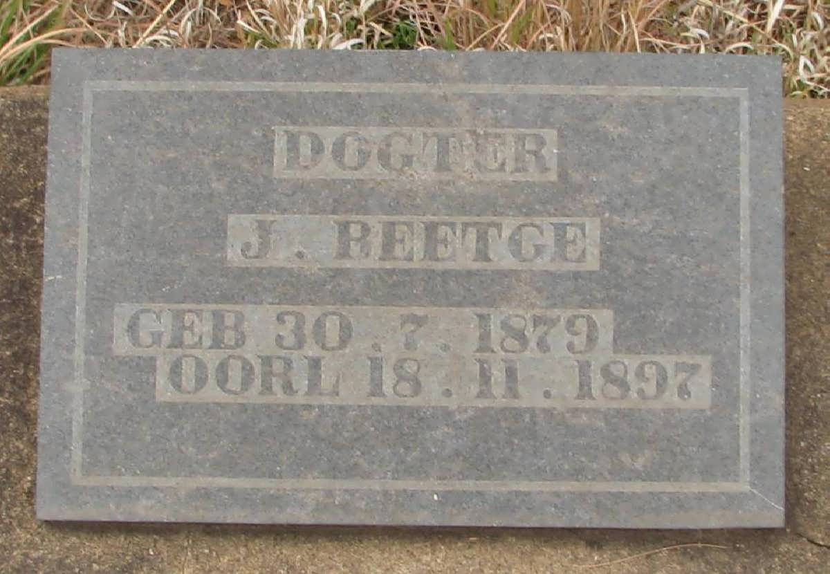 BEETGE J. 1879-1897