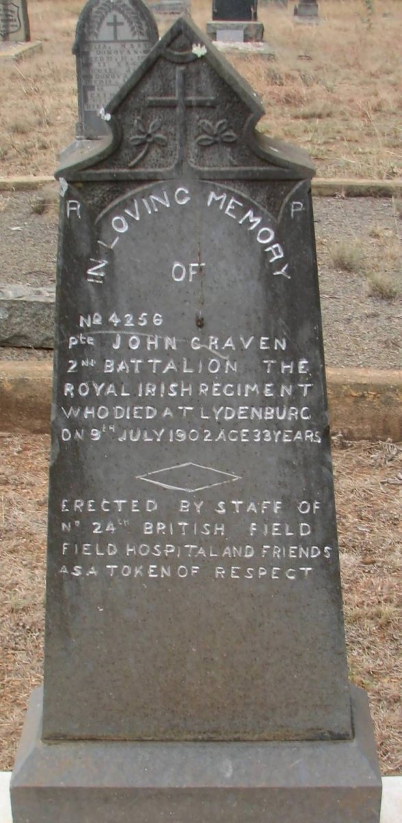 CRAVEN John -1902