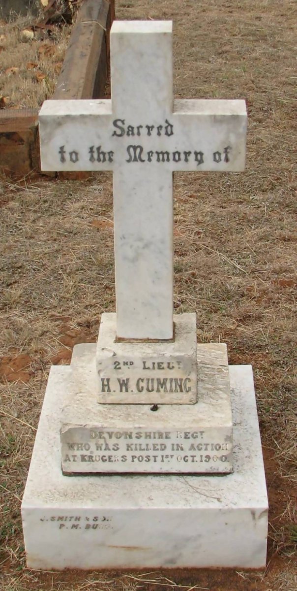 CUMING H.W. -1900