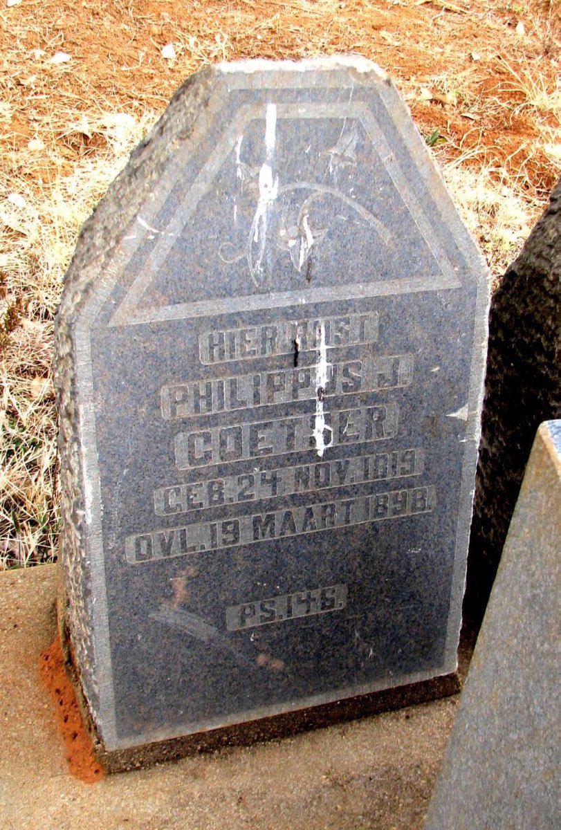 COETSER Philippus J. 1819-1898