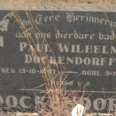 DOCKENDORFF Paul Wilhelm 1897-1958