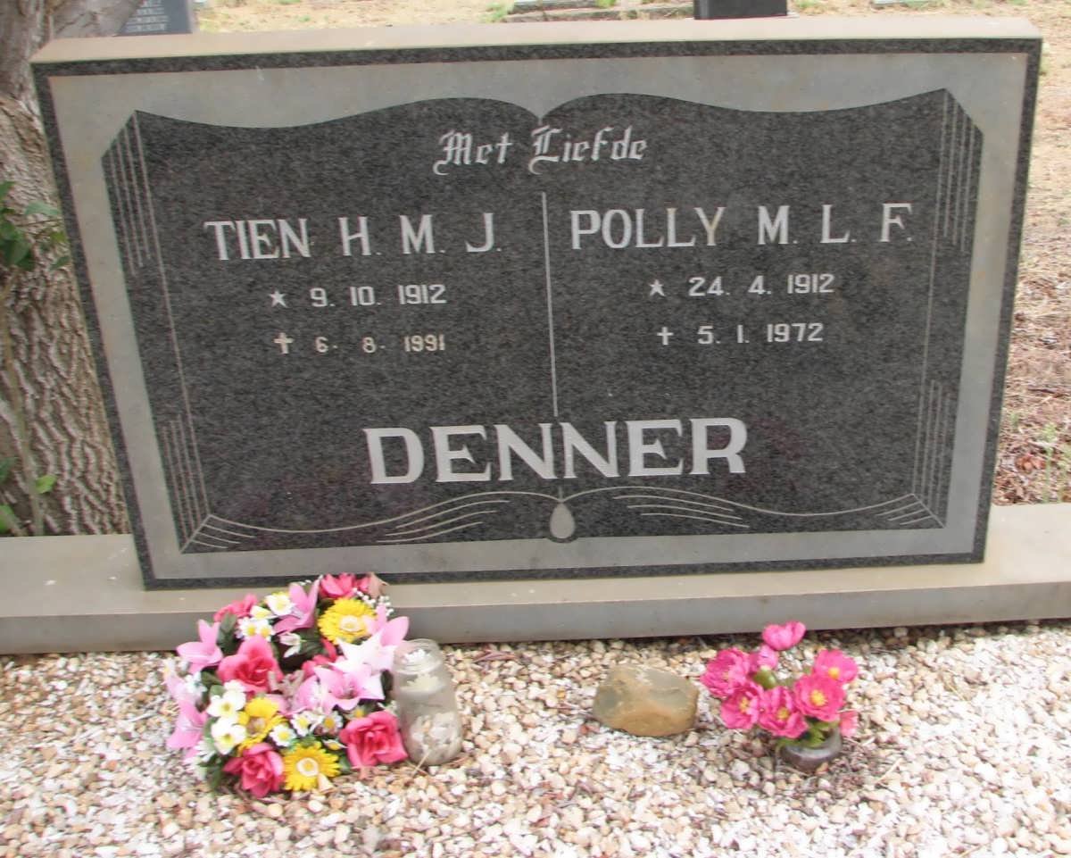 DENNER H.M.J. 1912-1991 &amp; M.L.F. 1912-1972