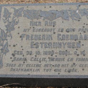 ESTERHUYSEN Frederik Coenraad 1890-19??