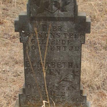FAASEN Elizabeth 1905-1917