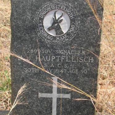 HAUPTFLEISCH J.J. -1947