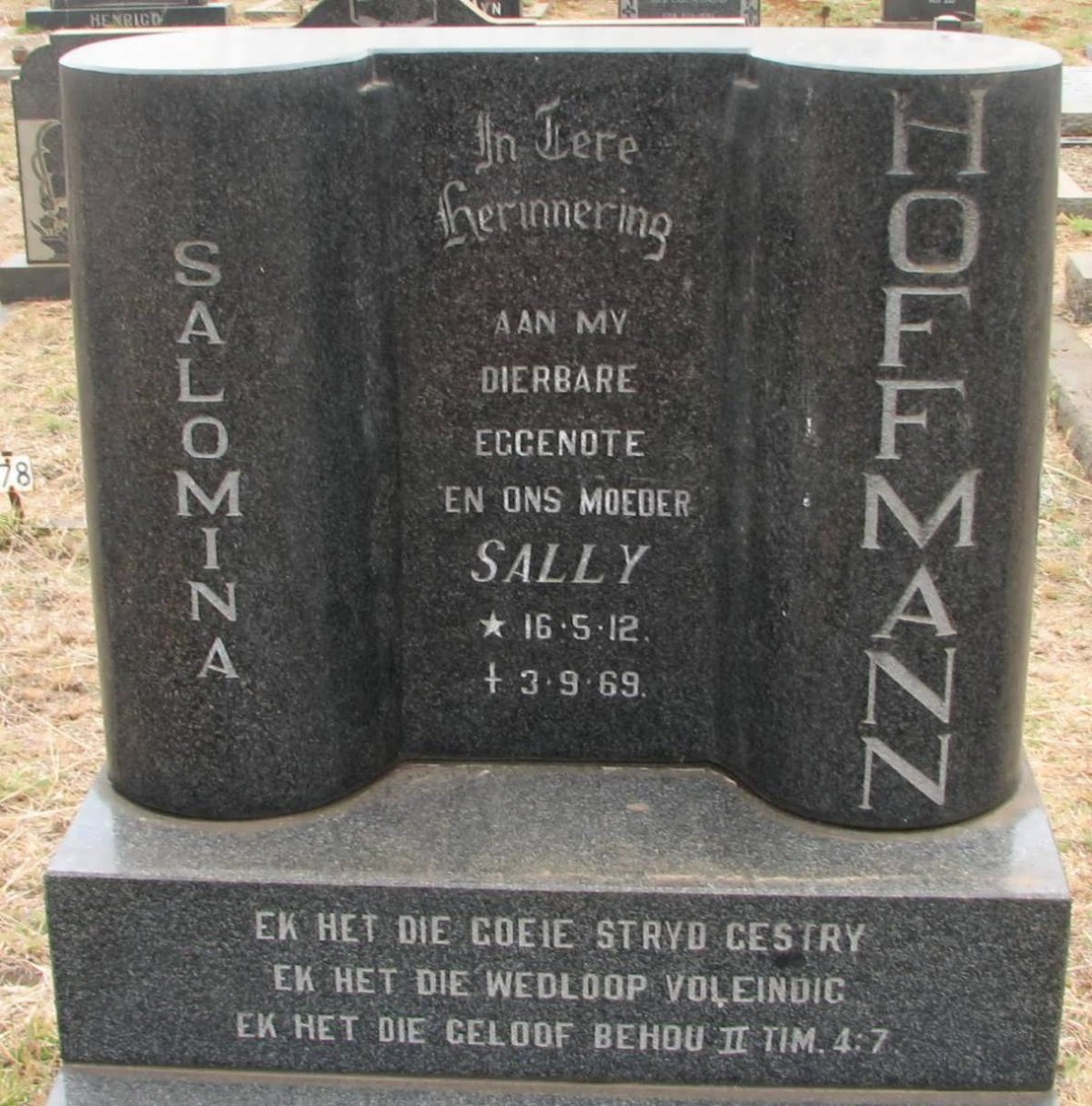 HOFFMANN Salomina 1912-1969
