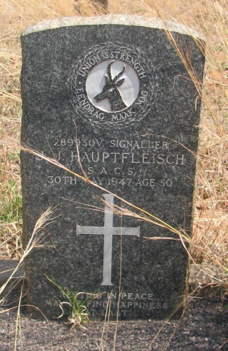 HAUPTFLEISCH J.J. -1947