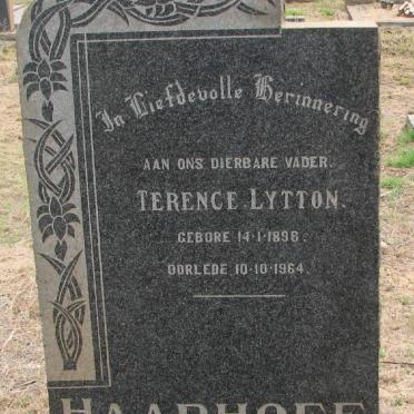 HAARHOFF Terence Lytton 1896-1964