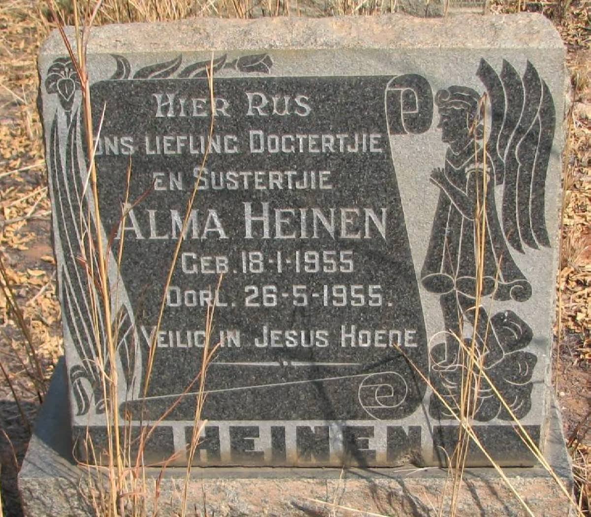 HEINEN Alma 1955-1955