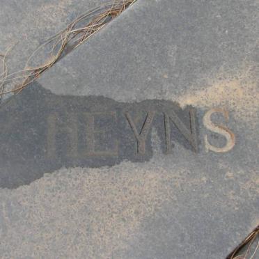 HEYNS Paul 1930-1979 &amp; Annie Maria 1931-2003