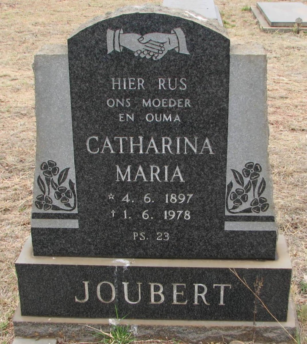 JOUBERT Catharina Maria 1897-1978