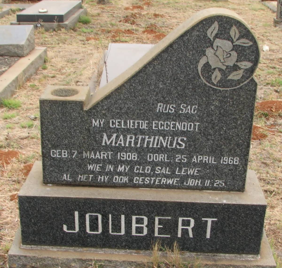 JOUBERT Mathinus 1908-1968