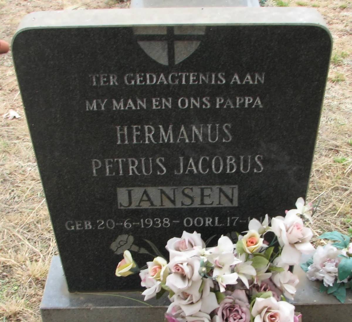 JANSEN Hermanus Petrus Jacobus 1938-19??