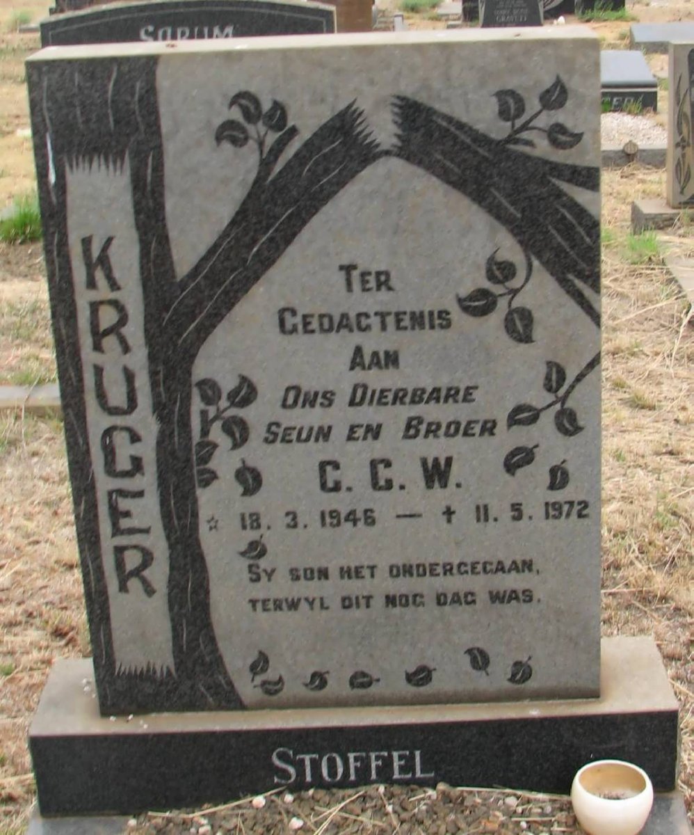 KRUGER C.C.W. 1946-1972