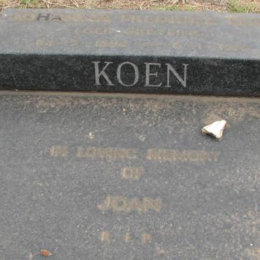 KOEN Johanna Frederika OLIVIER 1898-1970