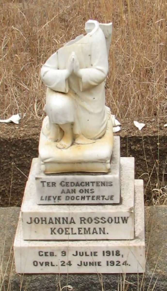 KOELEMAN Johanna Rossouw 1918-1924