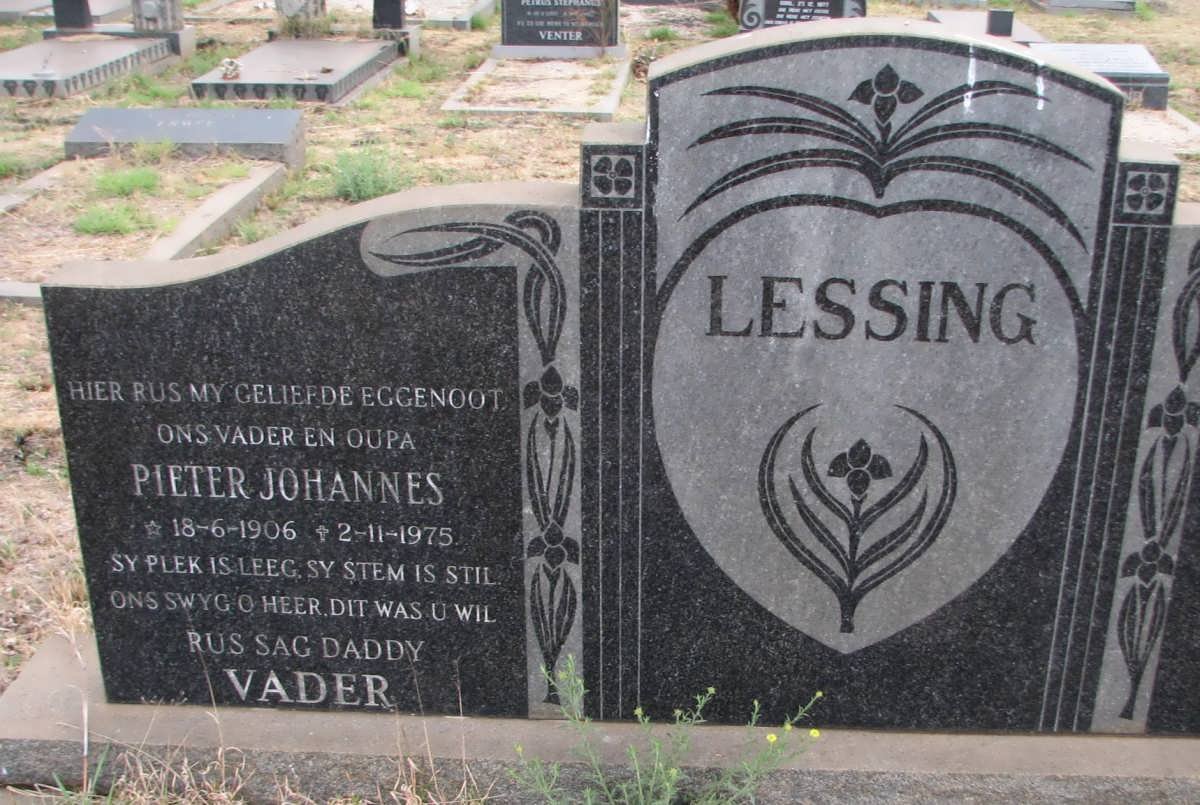 LESSING Pieter Johannes 1906-1975