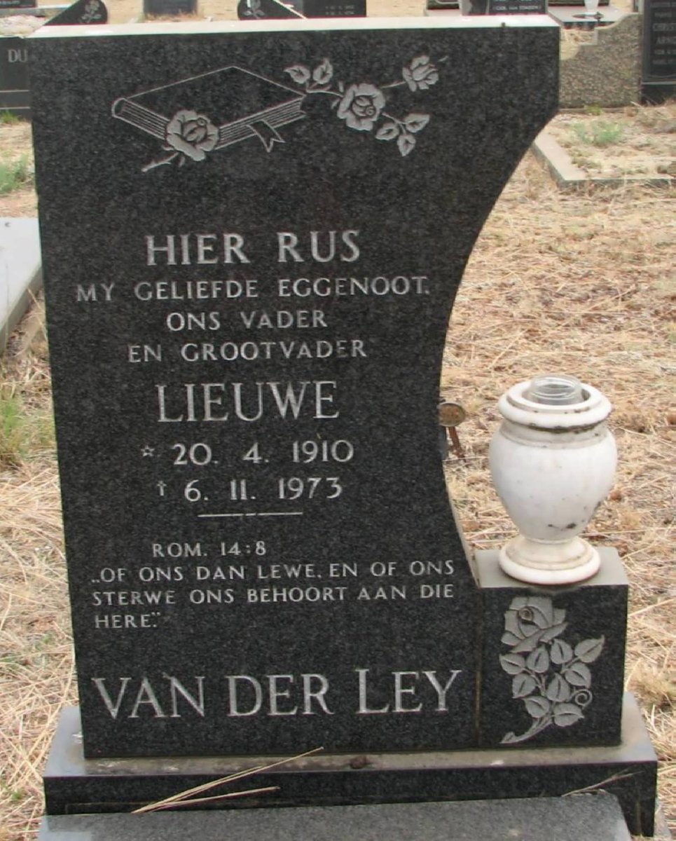 LEY Lieuw, van der 1910-1973
