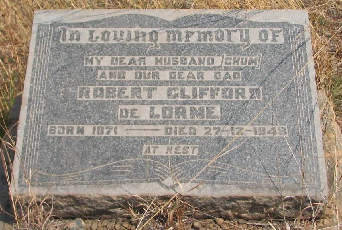 LORME Robert Clifford, de 1871-1949