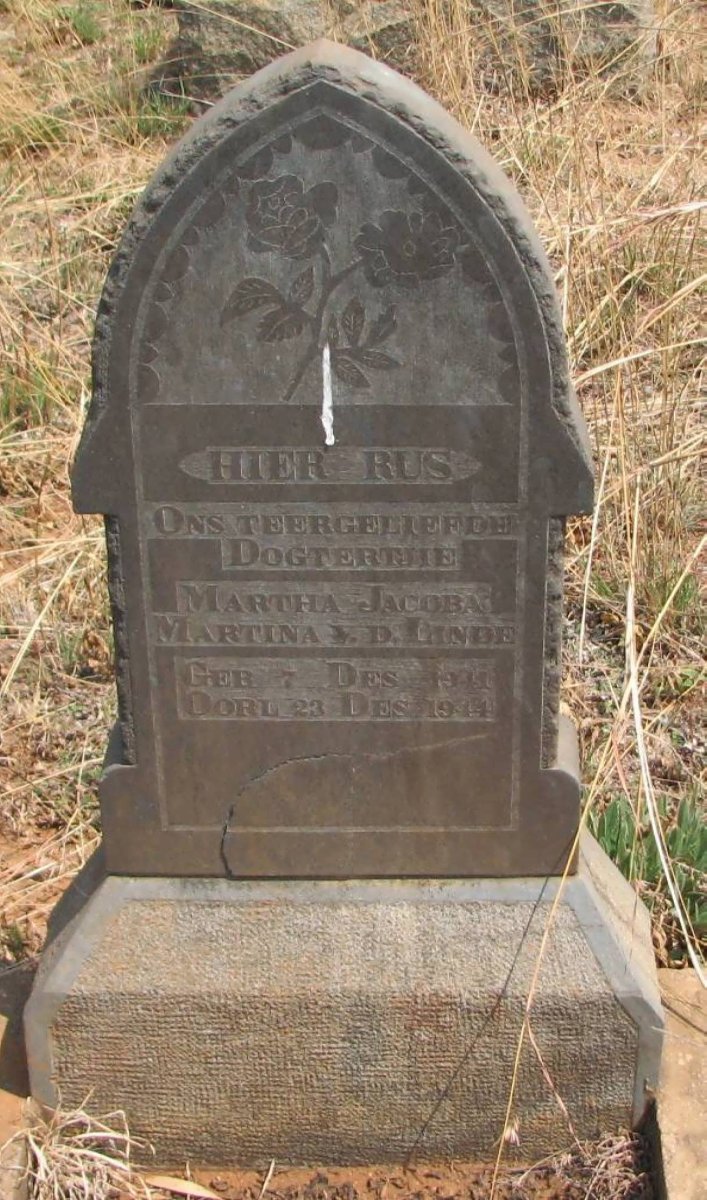 LINDE Martha Jacoba Martina, v.d. 1911-1914