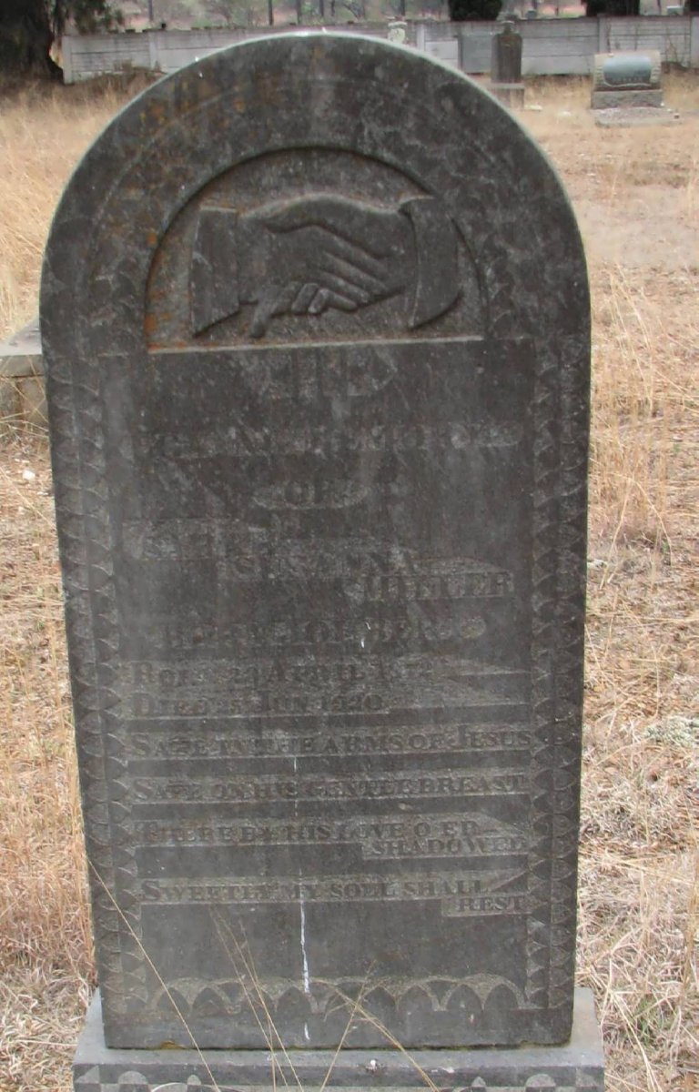 MILLER Maria Susanna nee GOLDBERG 1872-1920