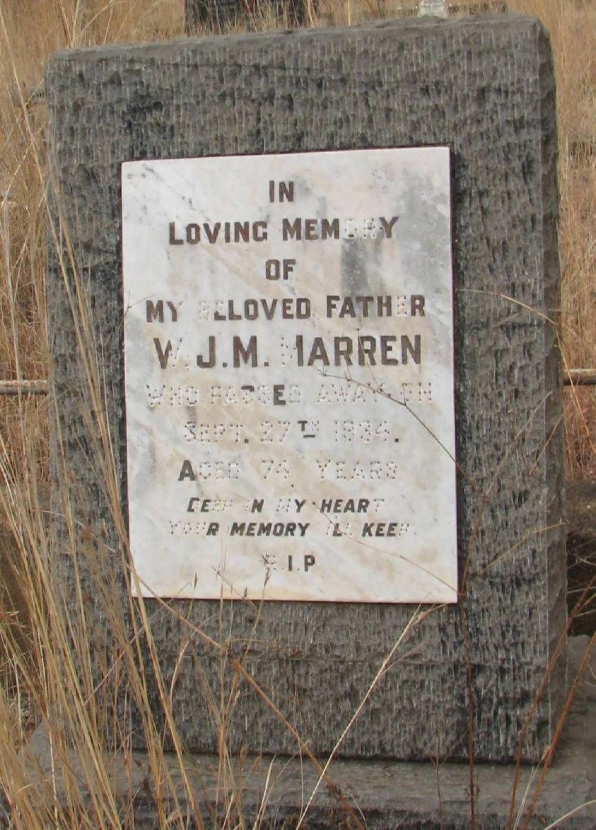 MARREN W.J.M. -1934