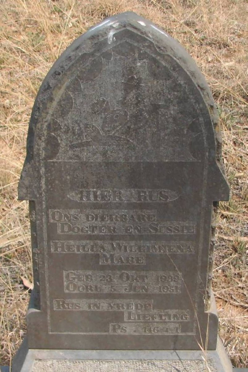 MARE Heilla Wilhelmiena 1939-1951