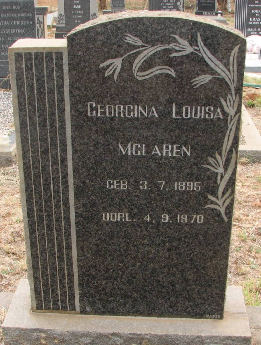 MCLAREN Georgina Louisa 1895-1970