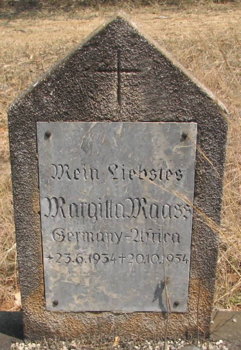 MAASS Margitta 1934-1954