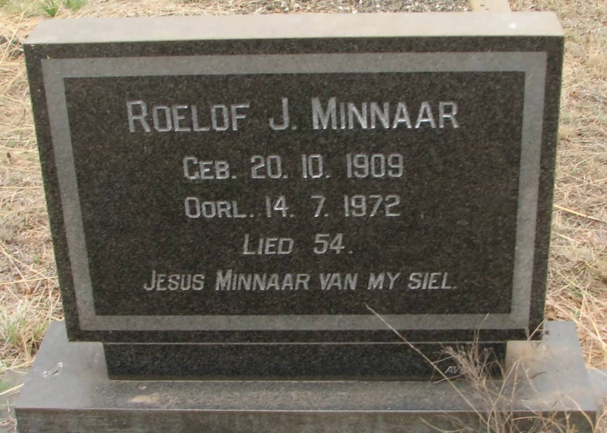MINNAAR Roelof J. 1909-1972