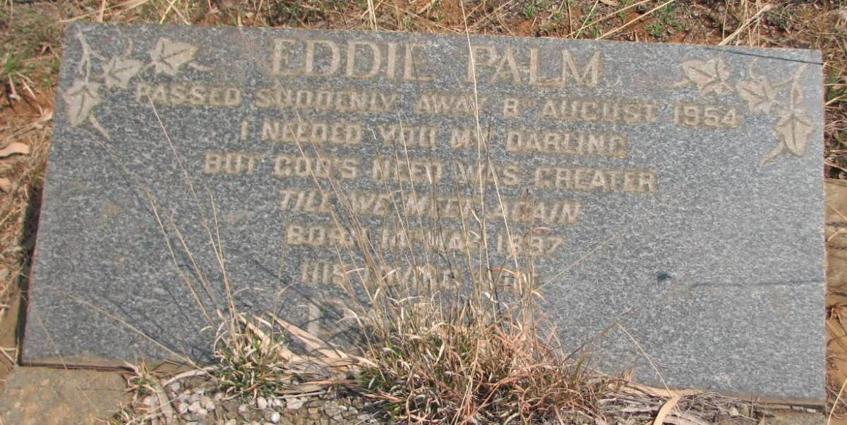PALM Eddie 1897-1954