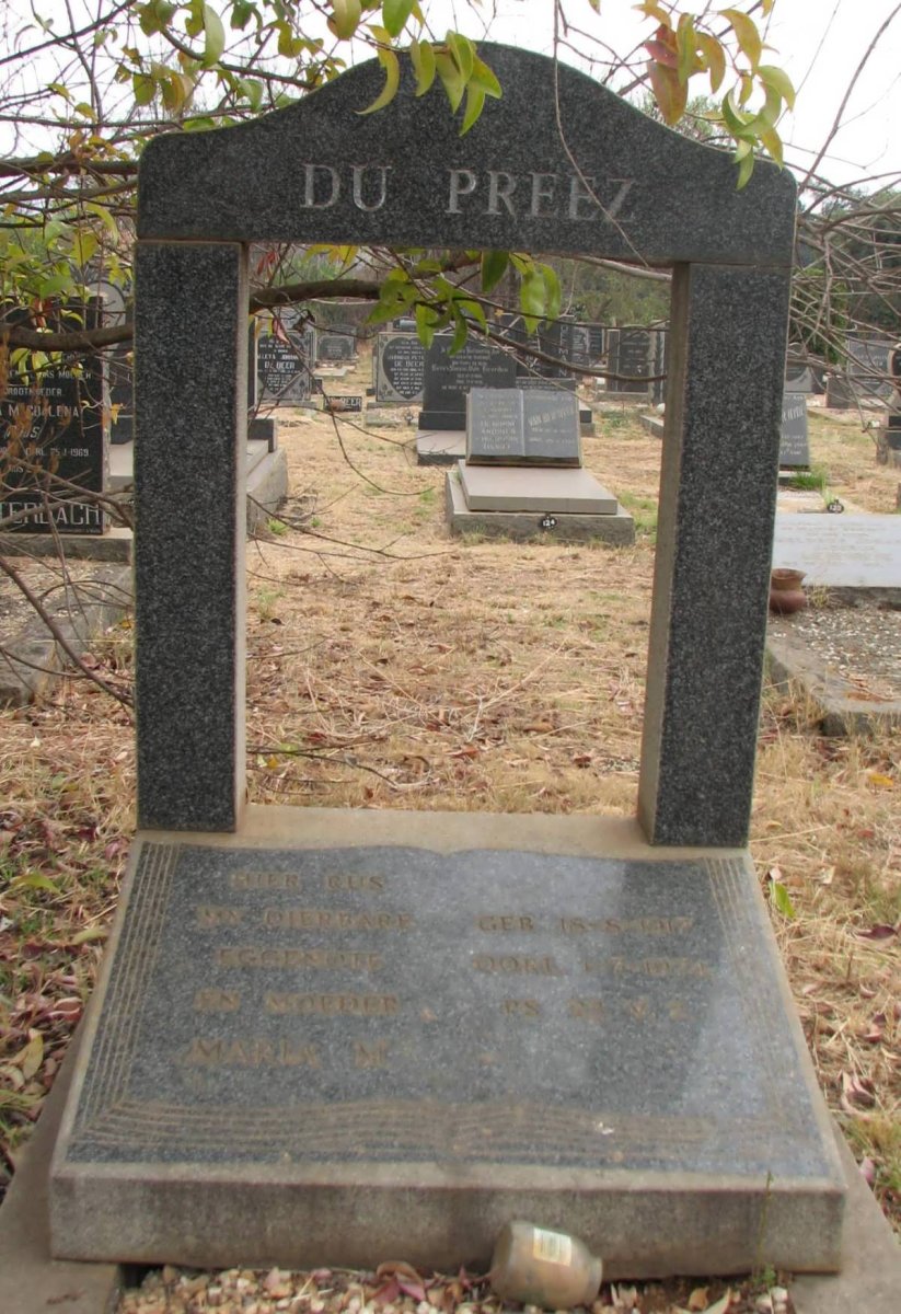 PREEZ Maria M.,du 1917-1974