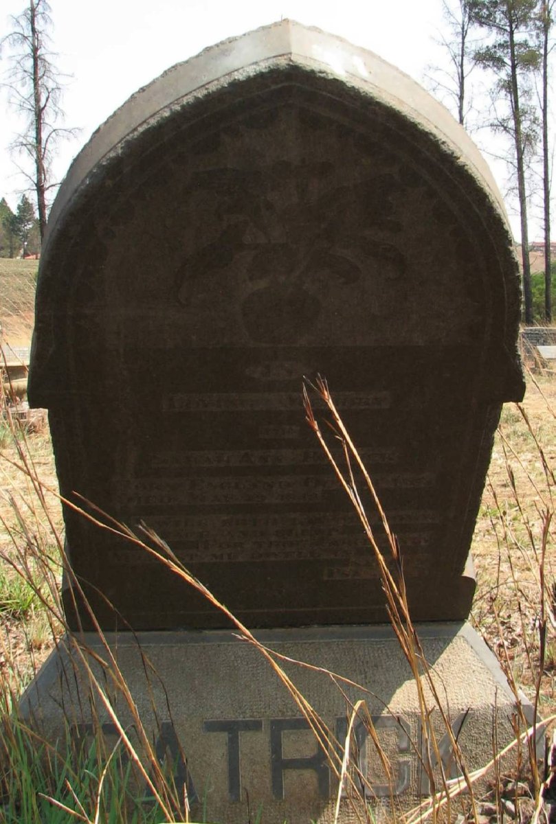 PATRICK Sarah Ann nee GRIEF -1943