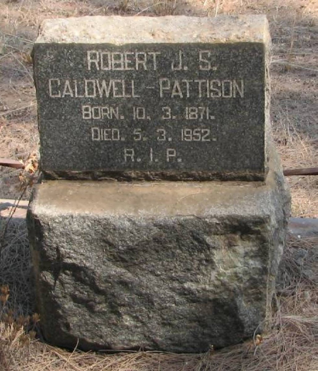 PATTISON Robert J.S., Caldwell 1871-1952