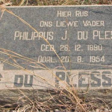 PLESSIS Philippus J., du 1890-1954