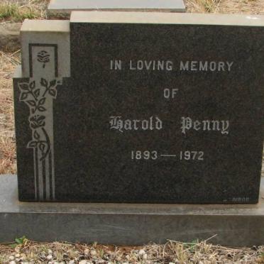 PENNY Harold 1893-1972