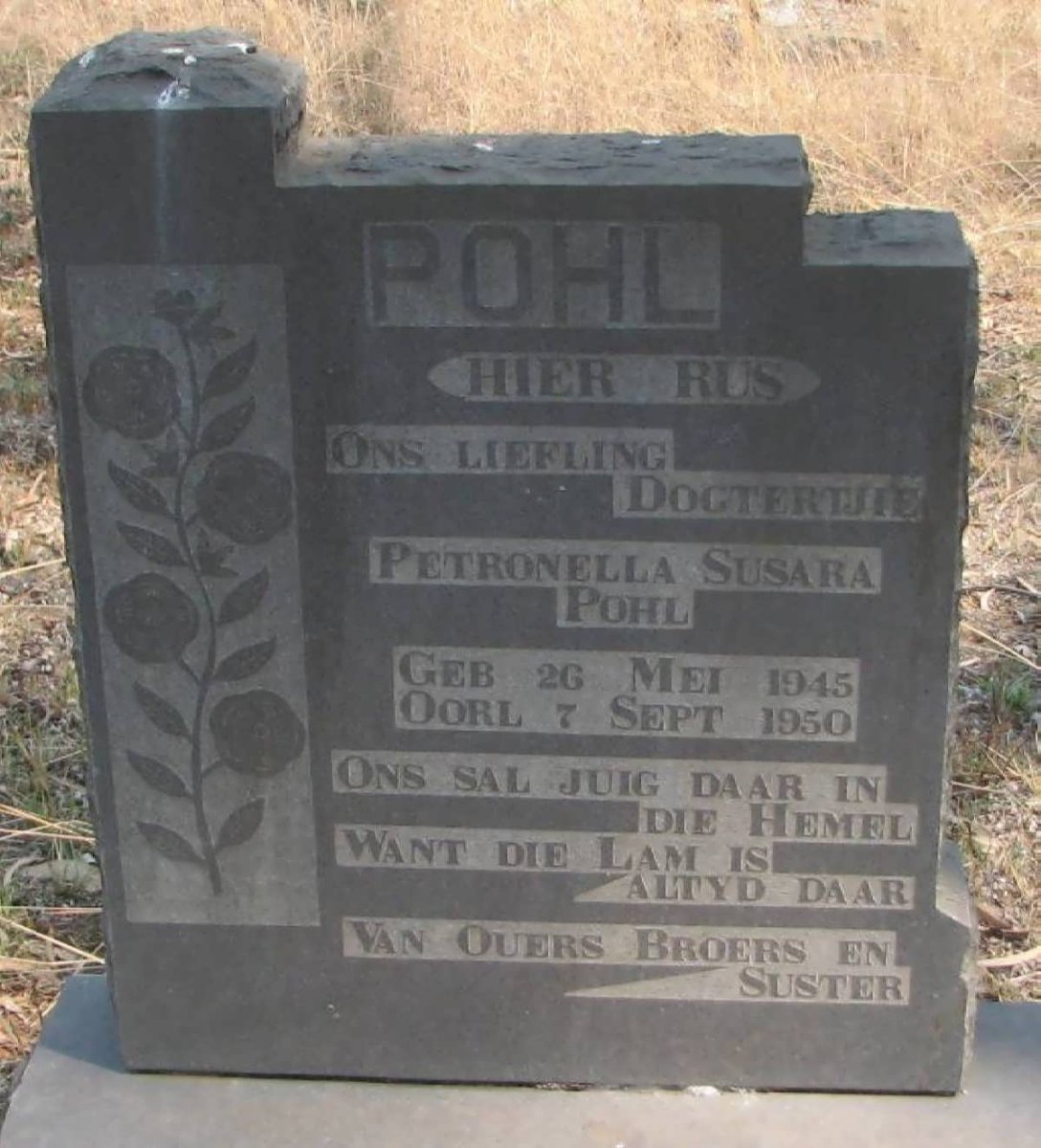 POHL Petronella Susara 1945-1950