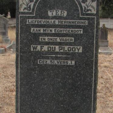 PLOOY W.F., du 1869-1923