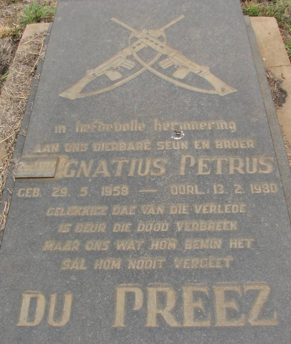 PREEZ Ignatius Petrus, du 1958-1980