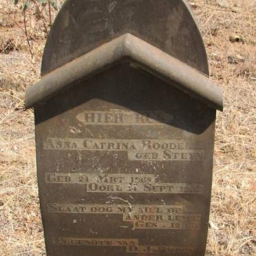 ROODE Anna Catrina nee STEYN 1868-1937