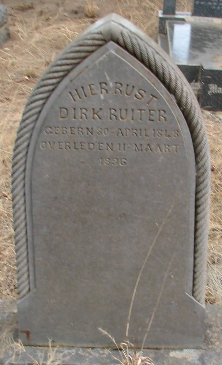 RUITER Dirk 1848-1896