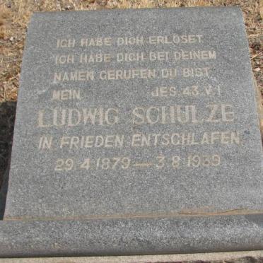 SCHULZE Ludwig 1879-1939