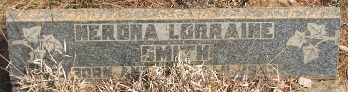 SMITH Nerona Lorraine 1943-