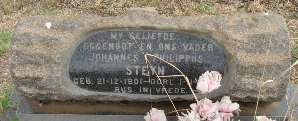 STEYN Johannes Philippus 1901-