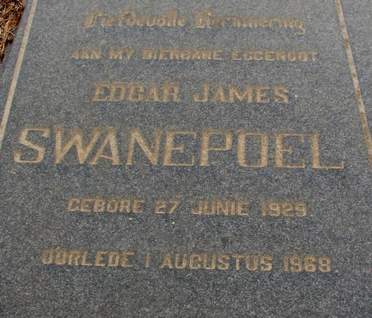SWANEPOEL Edgar James 1929-1968