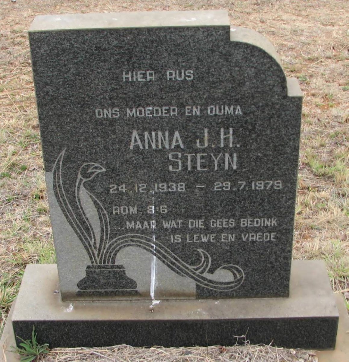 STEYN Anna J.H. 1938-1979