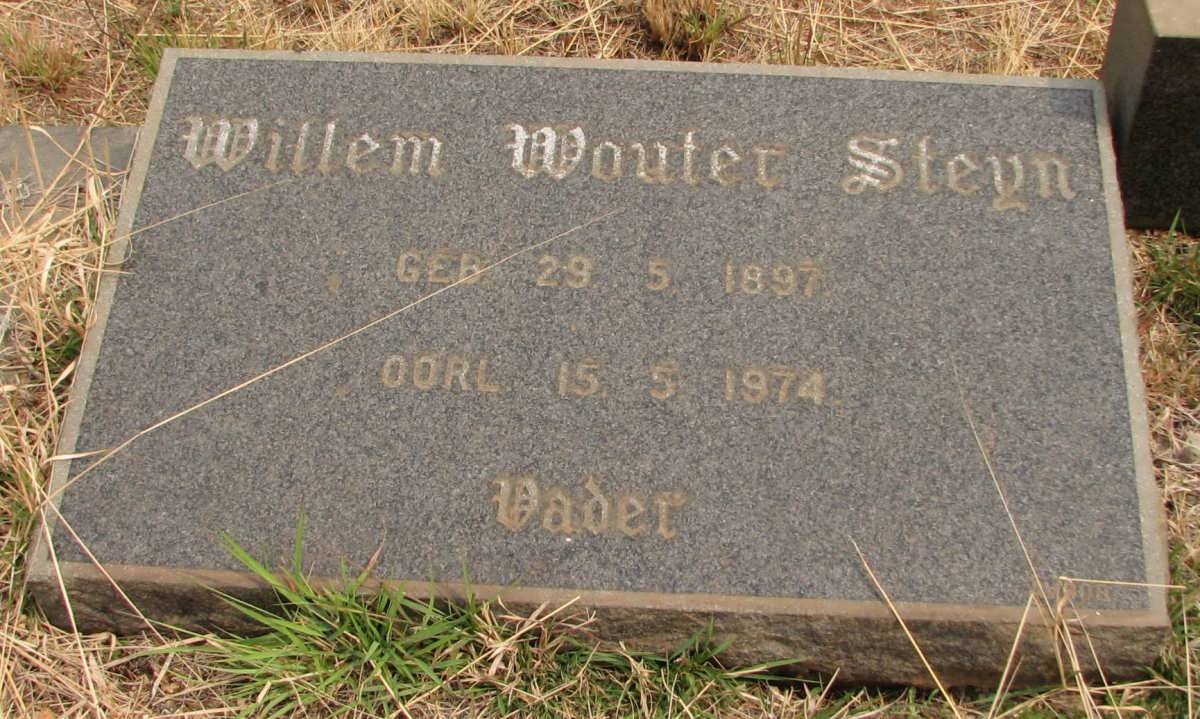 STEYN Willem Wouter 1897-1974
